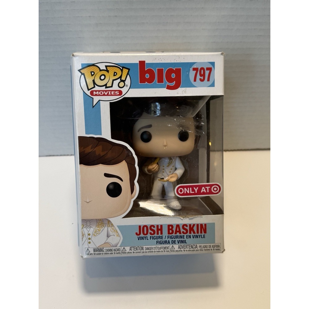 Funko‎ Pop! Josh Baskin #797 Target Exclusive Big Classic Movie Vinyl Figure Toy